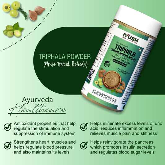 Pure Triphala Powder in 124 Ratio