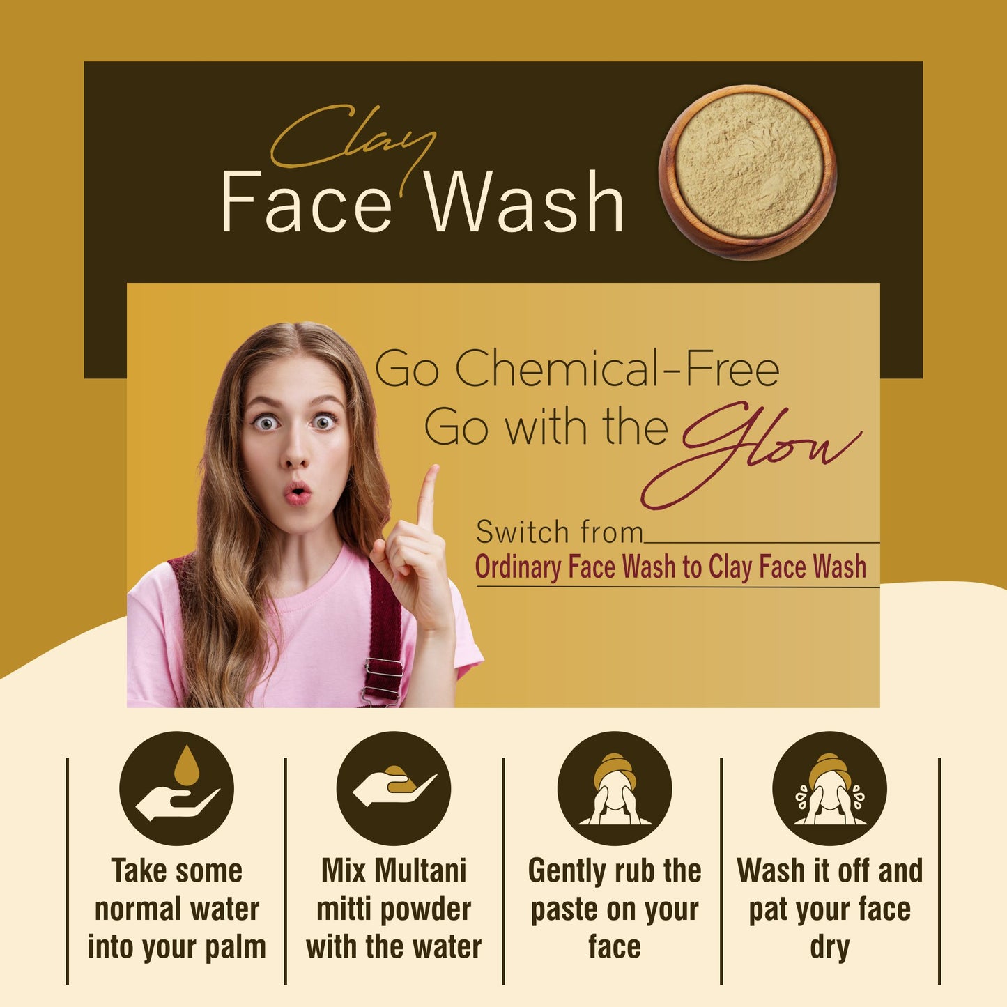 100% Pure Natural Multani Mitti Powder