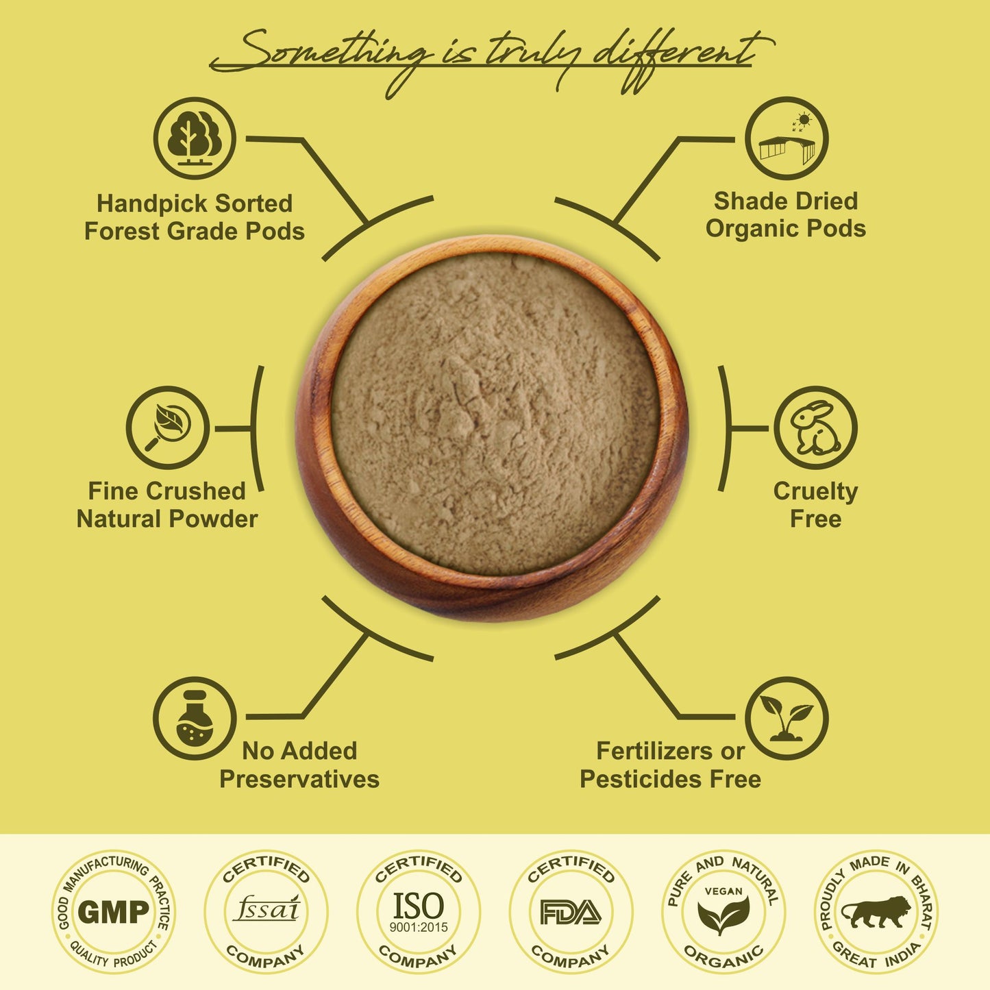 Pure Babool Phali Powder