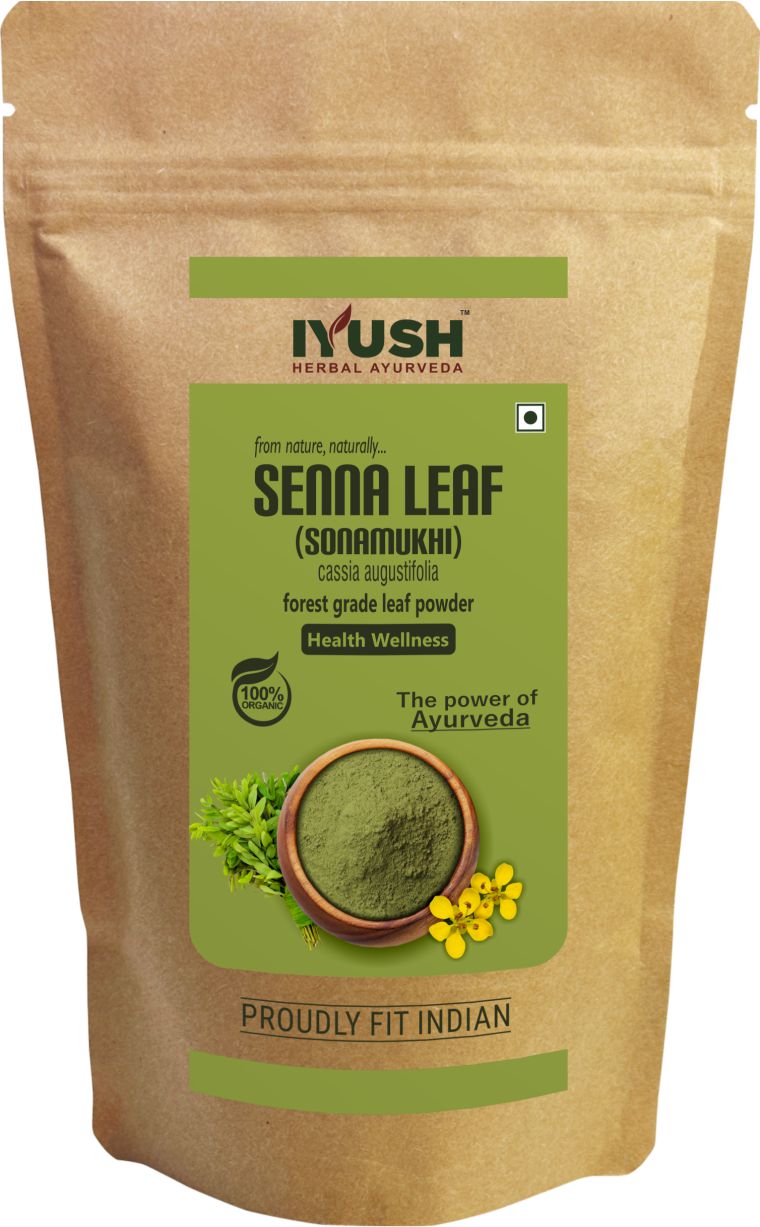 Pure Sonamukhi Leaf Powder