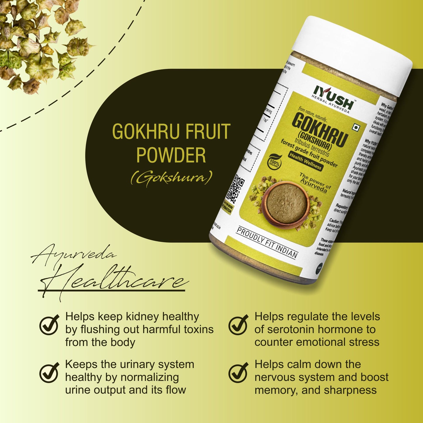 Pure Gokshura Powder