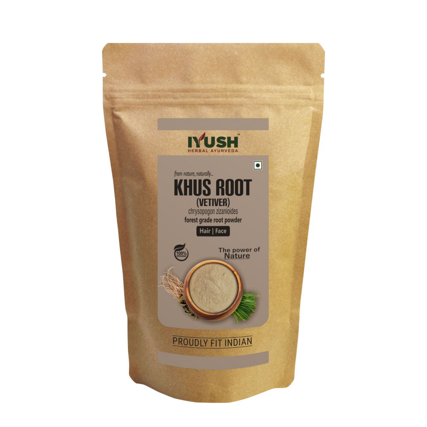 Pure Vetiver Root Powder