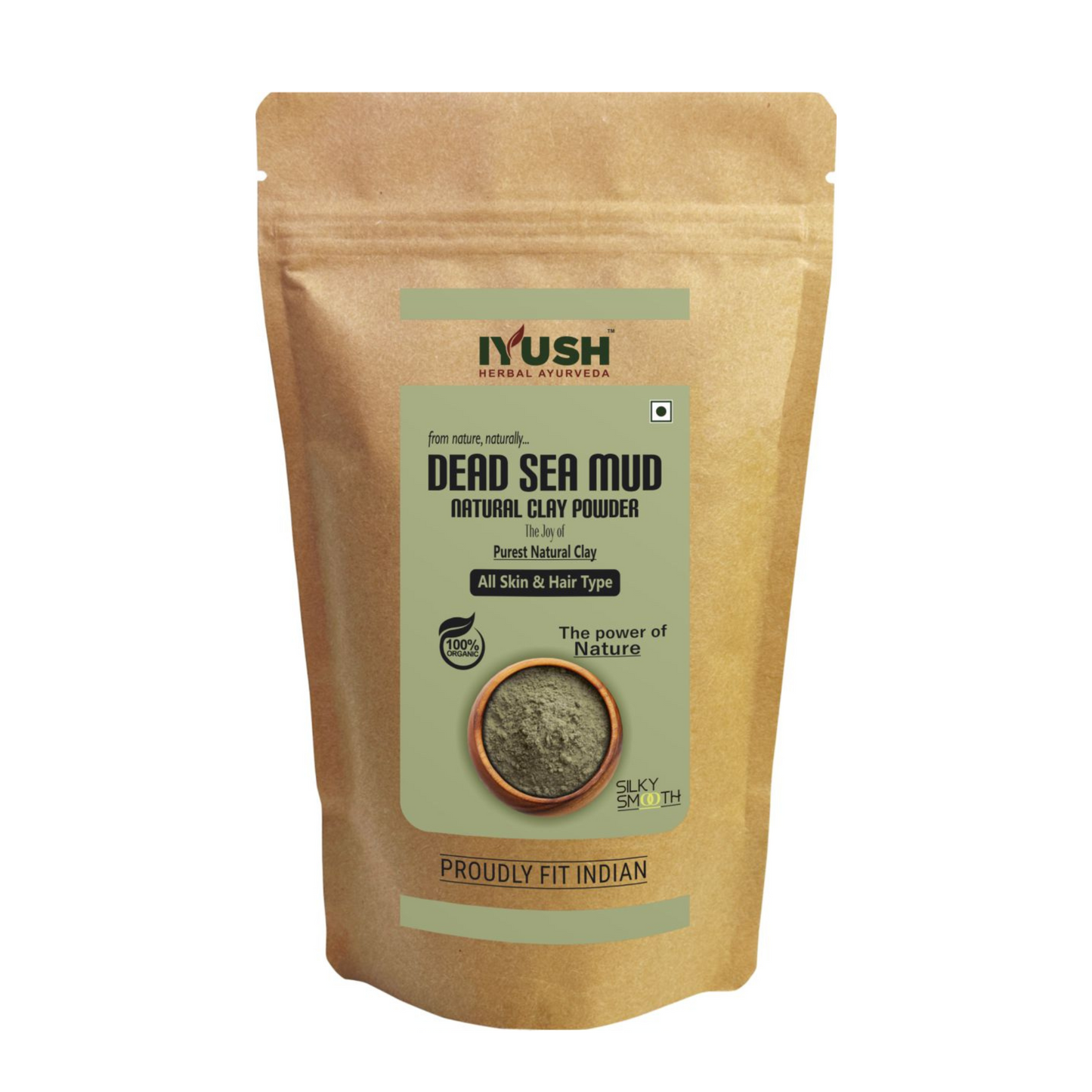 100% Pure Dead Sea Mud Clay Powder