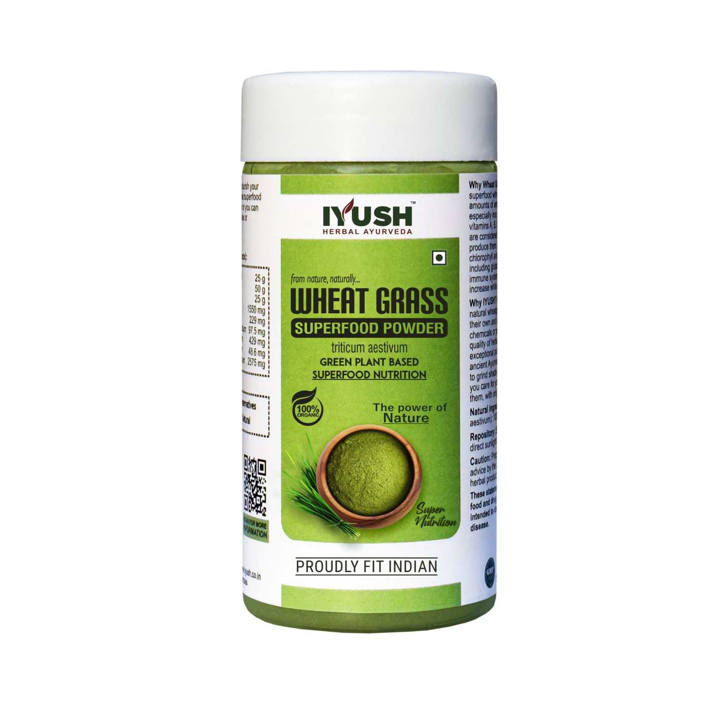 Premium Wheatgrass Superfood Powder