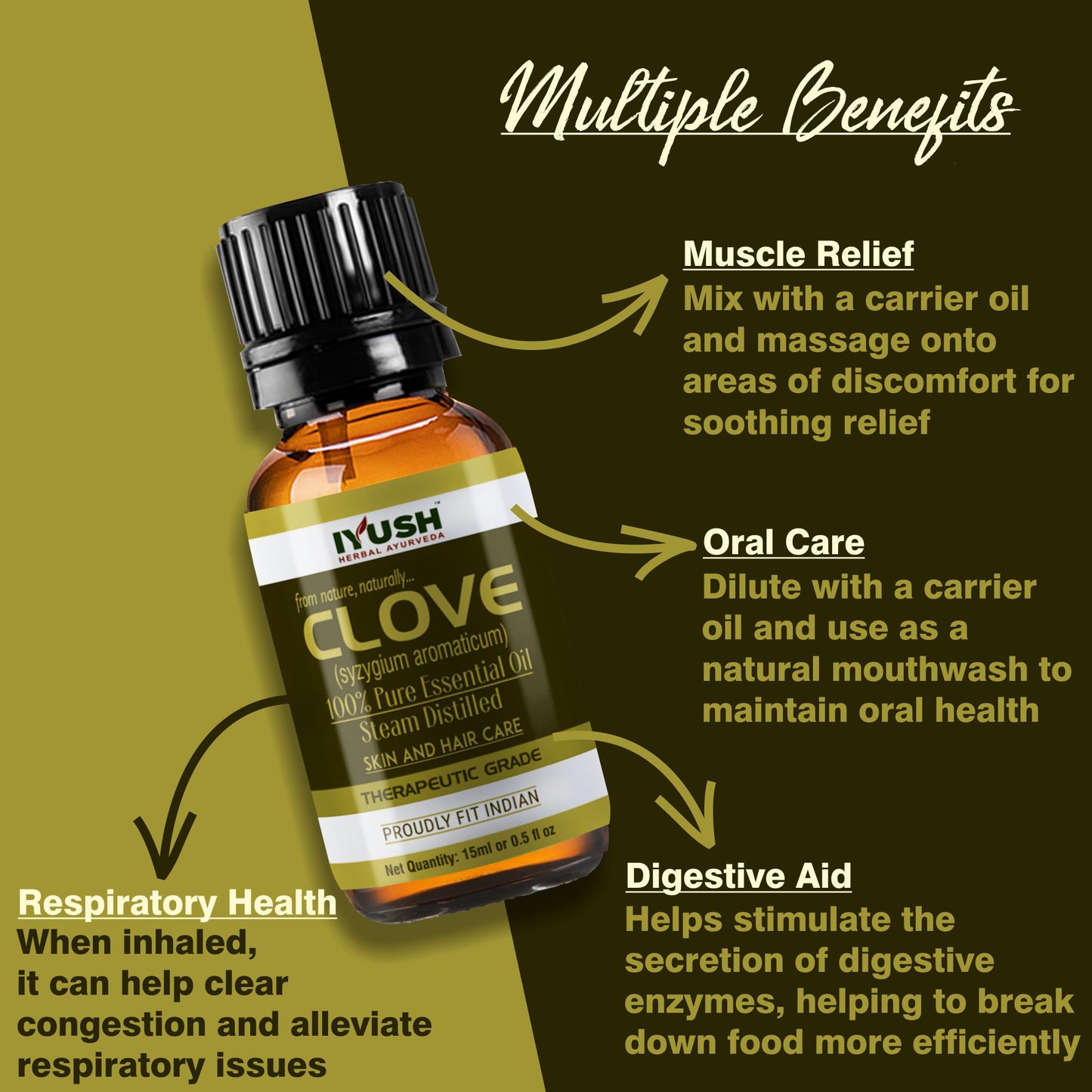 Pure Clove Essential Oil