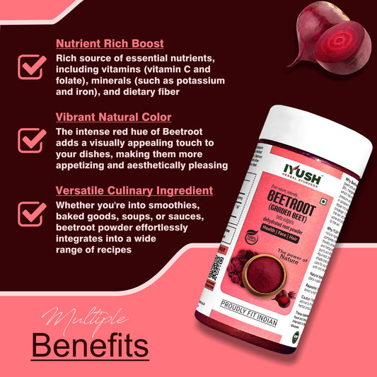 Pure Dehydrated Beetroot Powder