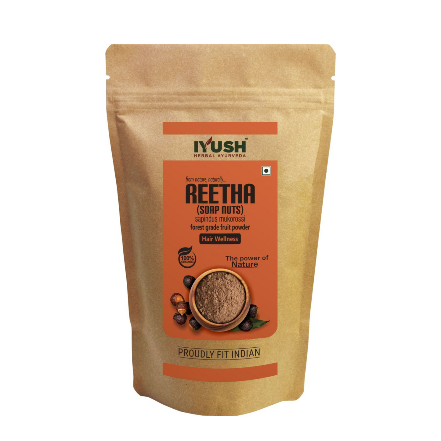 Pure Reetha Fruit Powder