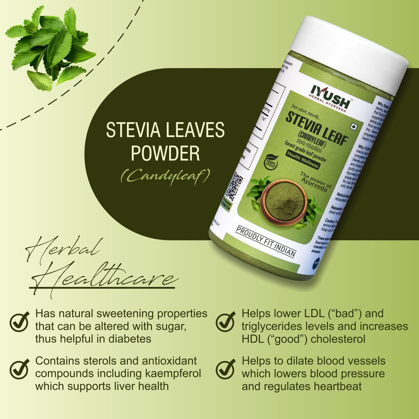 Pure Stevia Leaf Powder