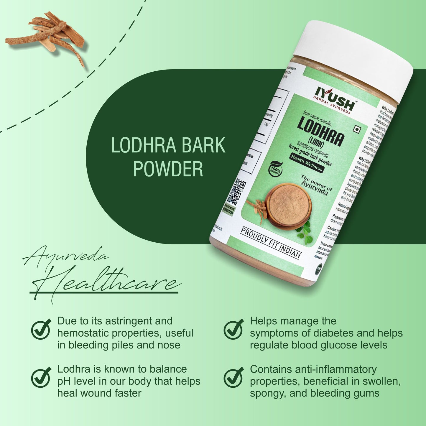 Pure Lodhra Powder