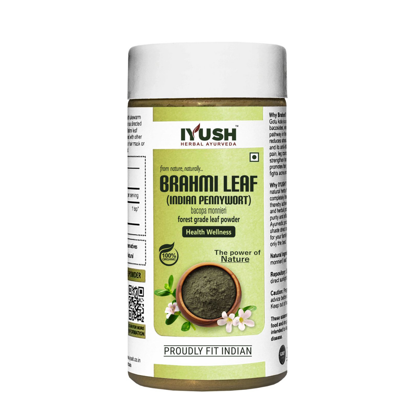 Pure Brahmi Leaf Powder