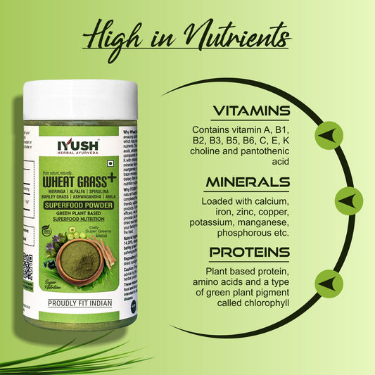 Premium Wheatgrass Plus Powder