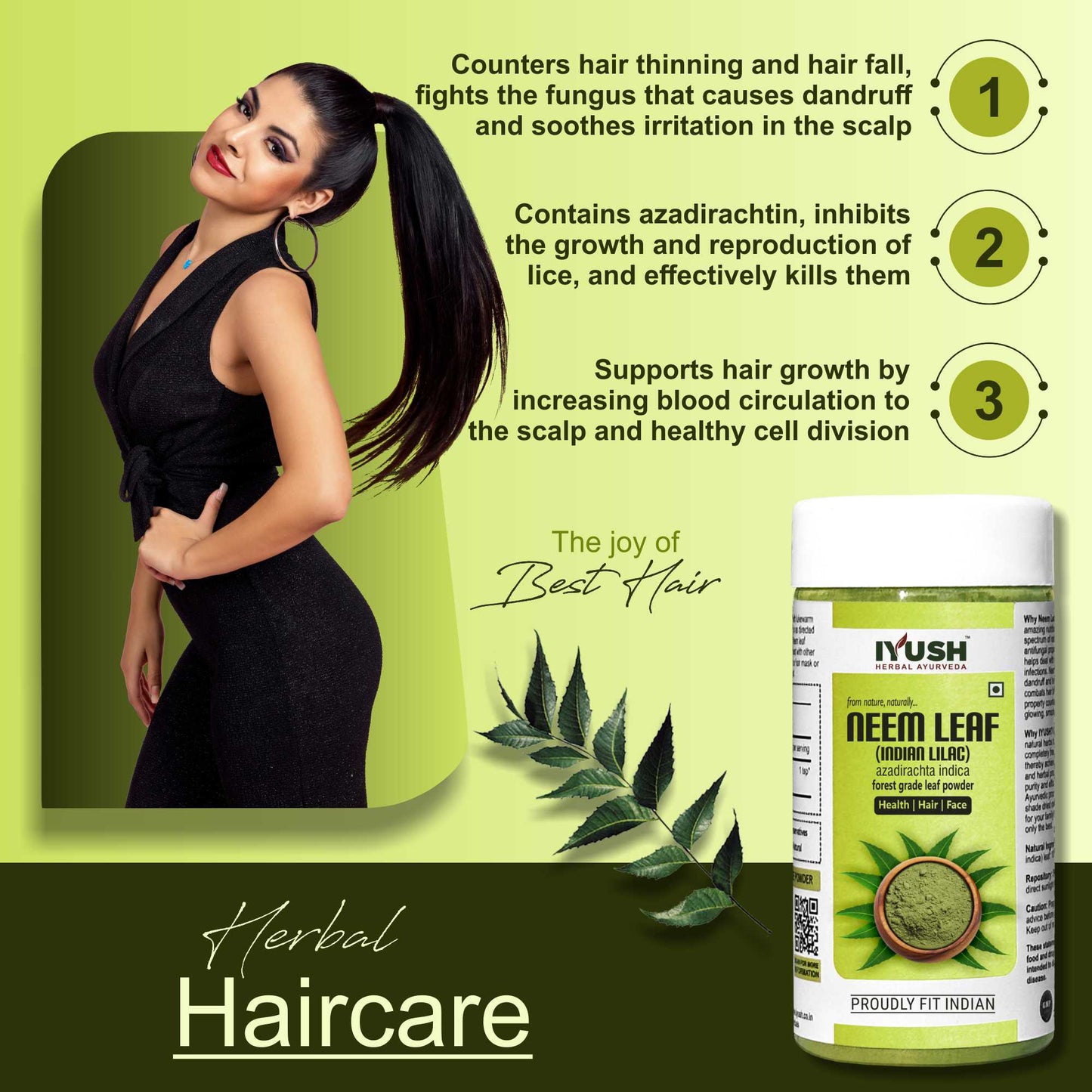 Pure Neem Leaf Powder