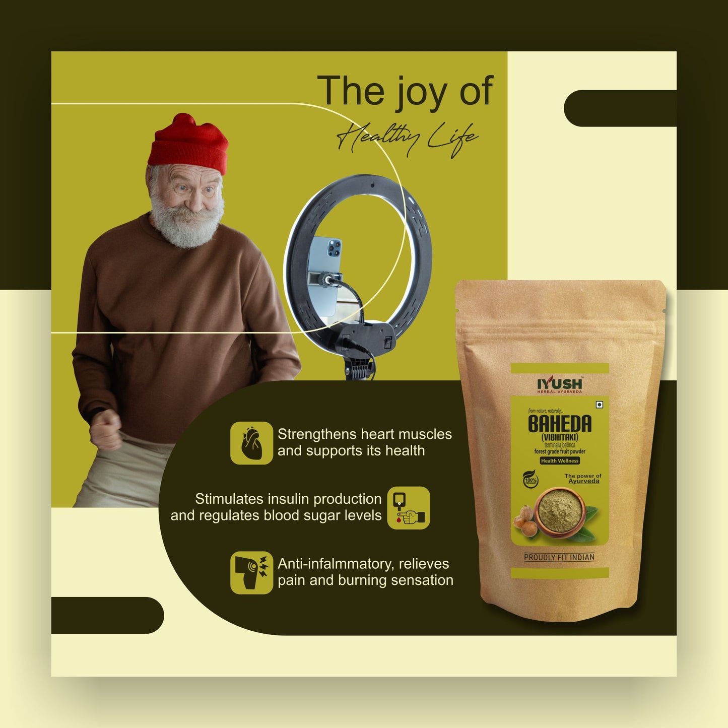 Pure Baheda Fruit Powder