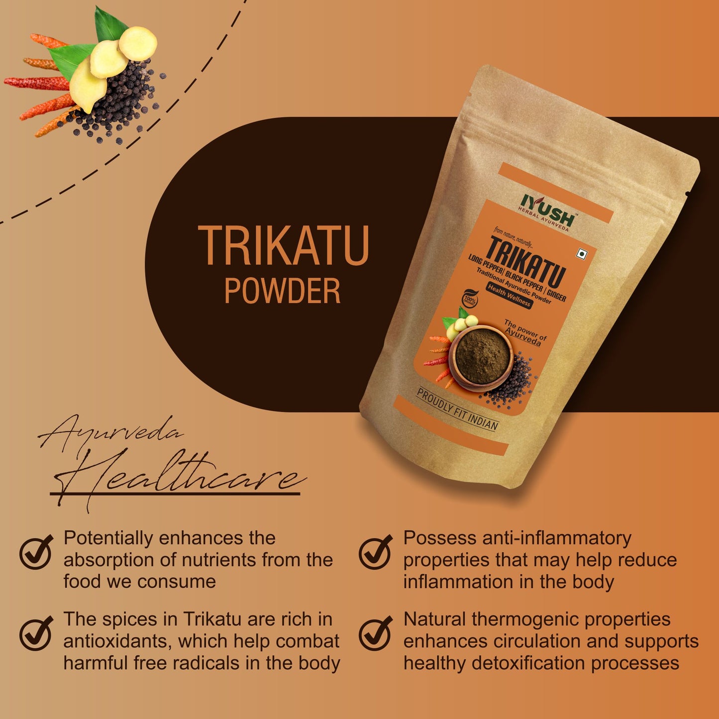 Pure Trikatu Powder