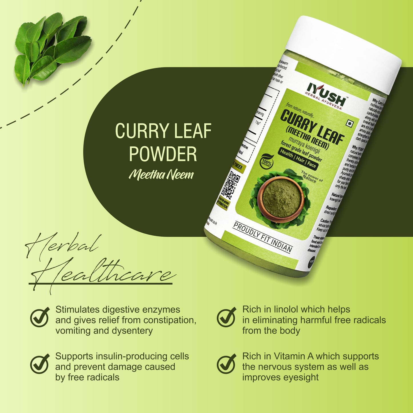 Pure Curry Leaf Powder