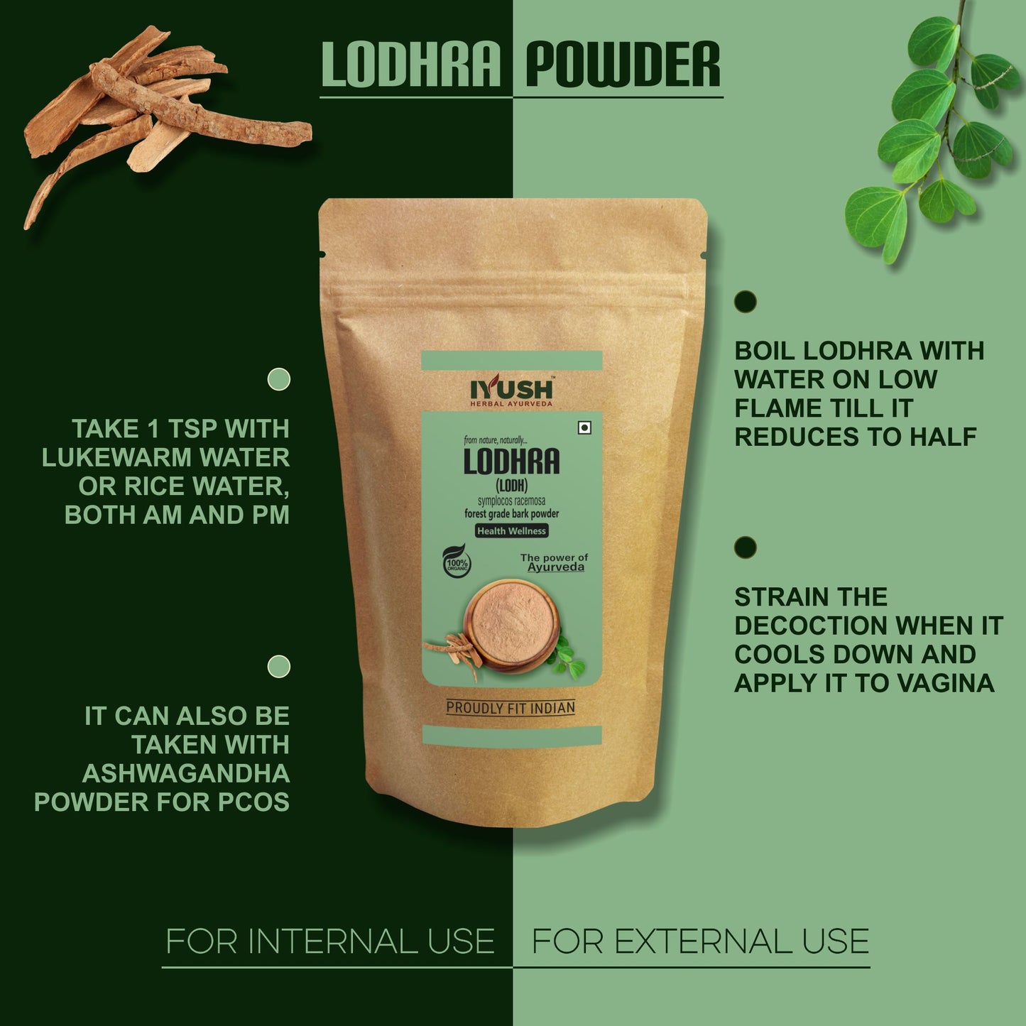 Pure Lodhra Powder