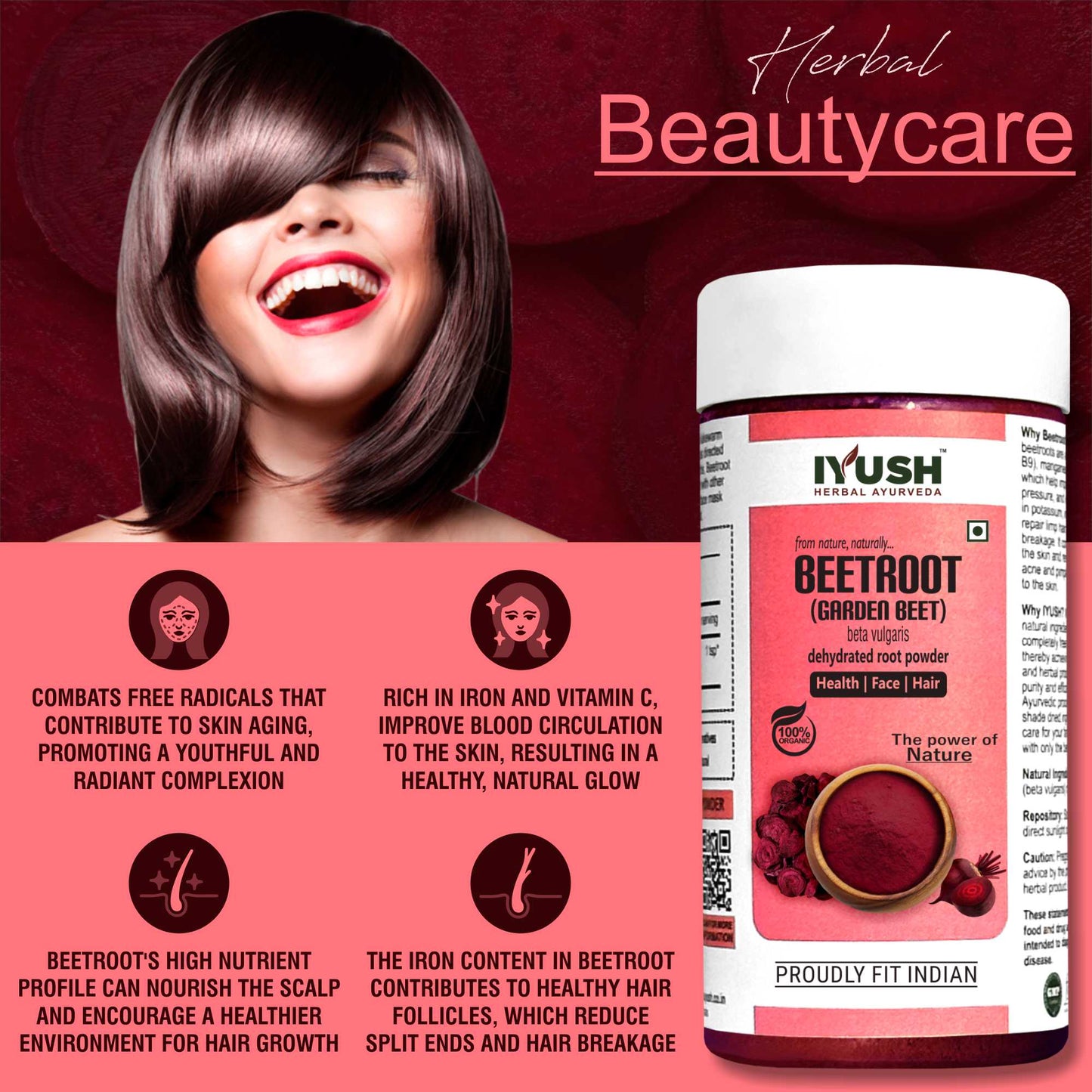 Pure Dehydrated Beetroot Powder