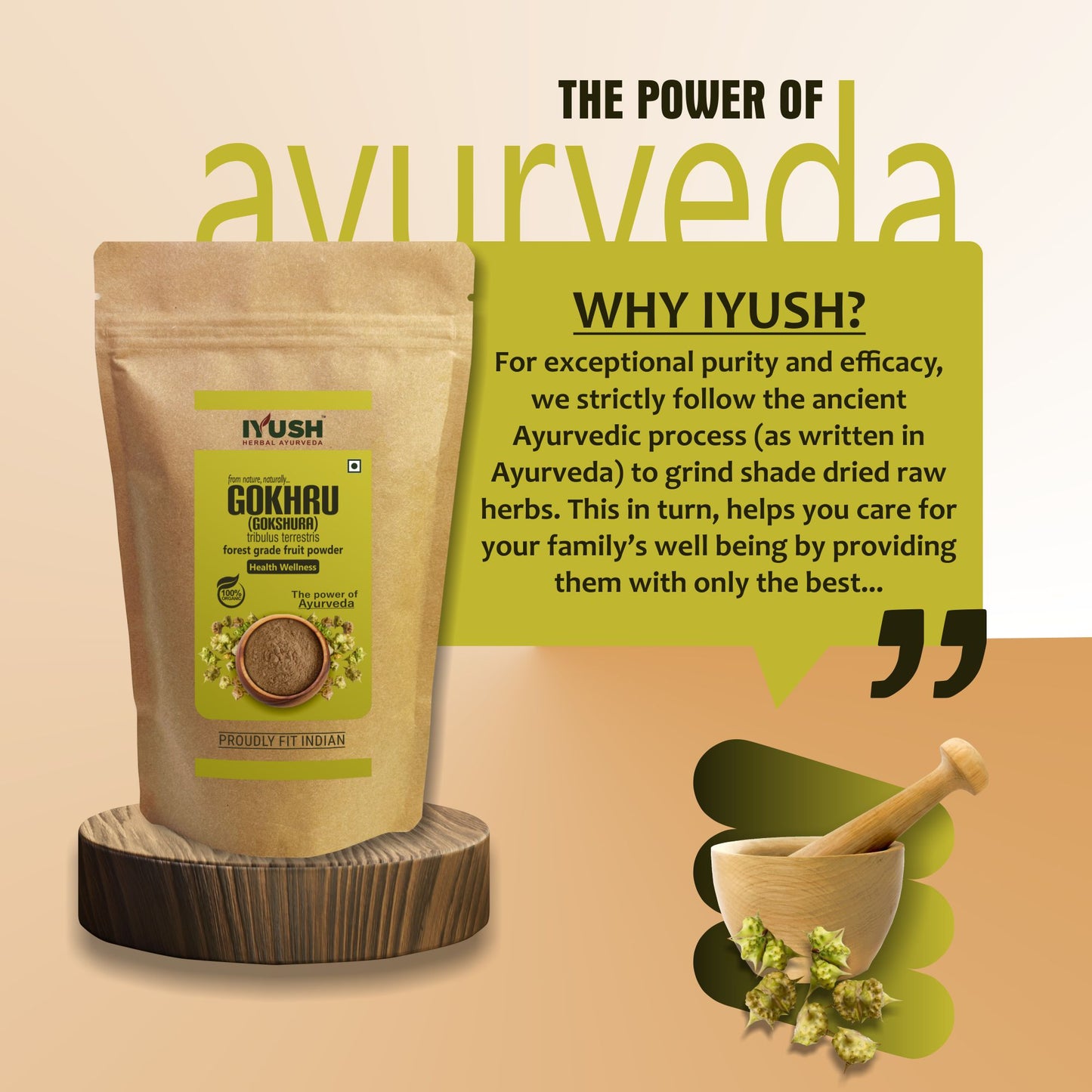 Pure Gokshura Powder
