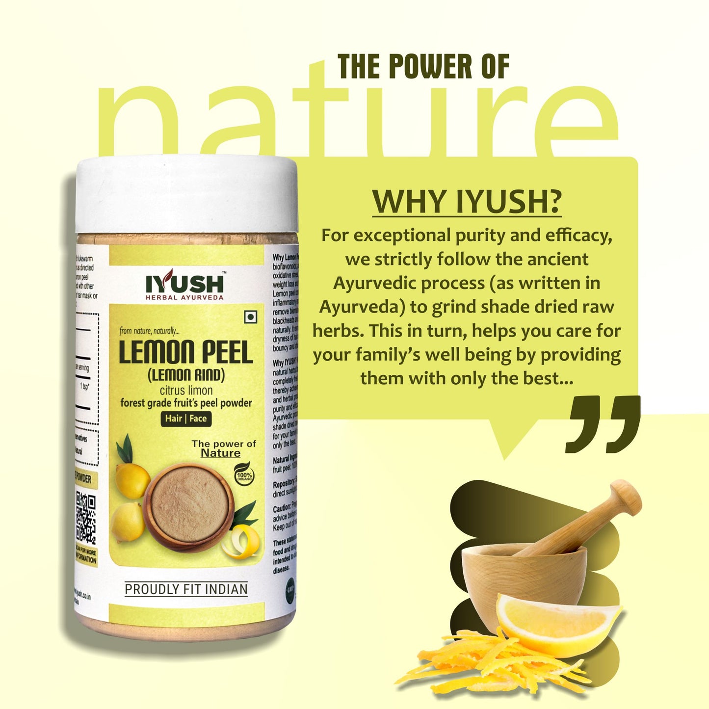 Pure Lemon Peel Powder