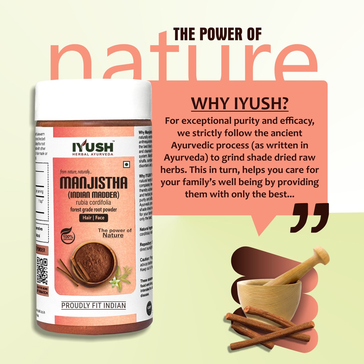 Pure Manjistha Root Powder