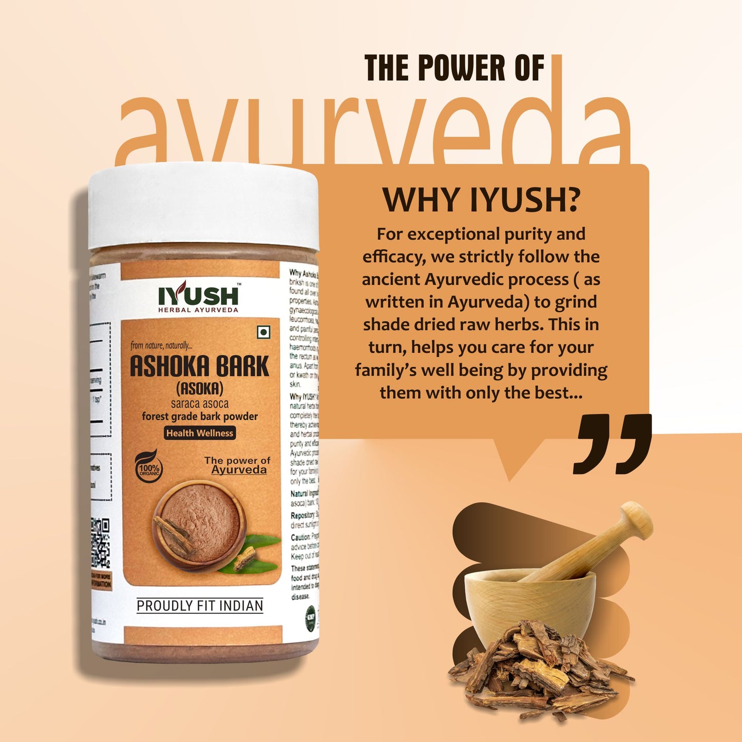 Pure Ashoka Bark Powder