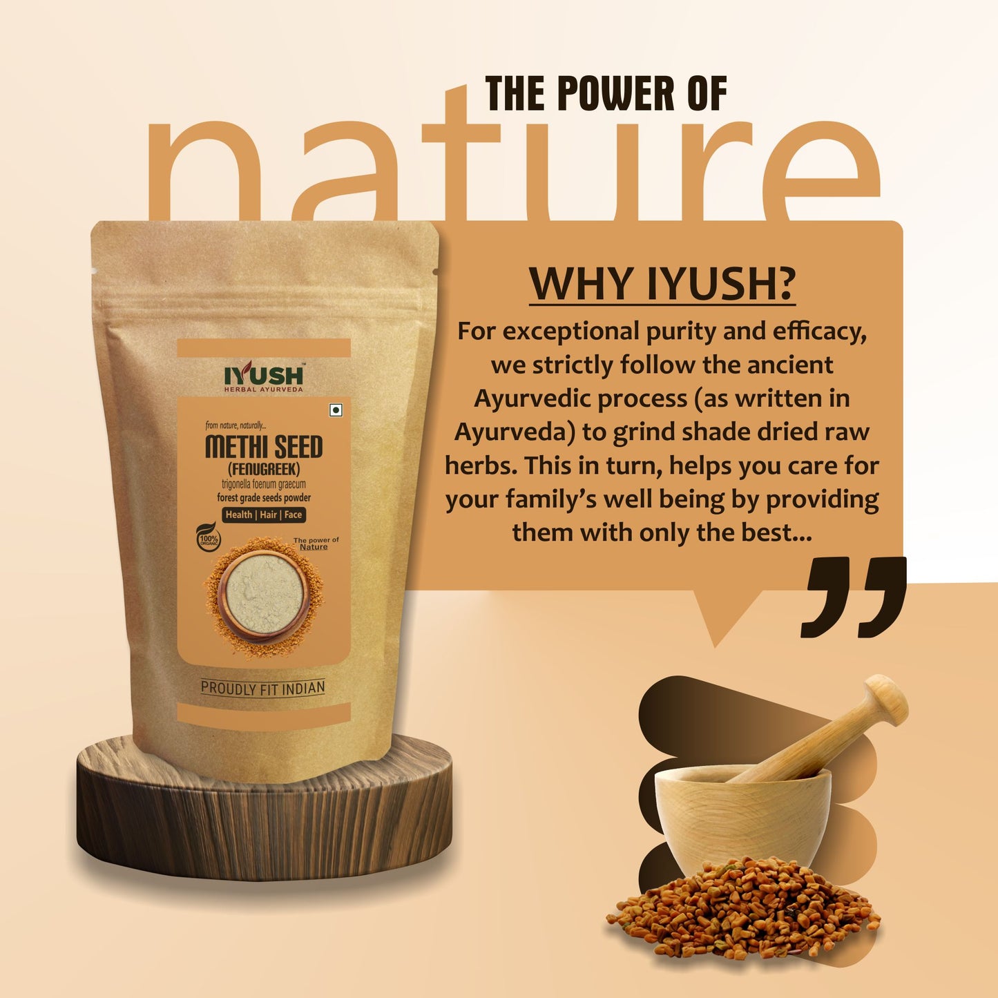 Pure Fenugreek Seeds Powder