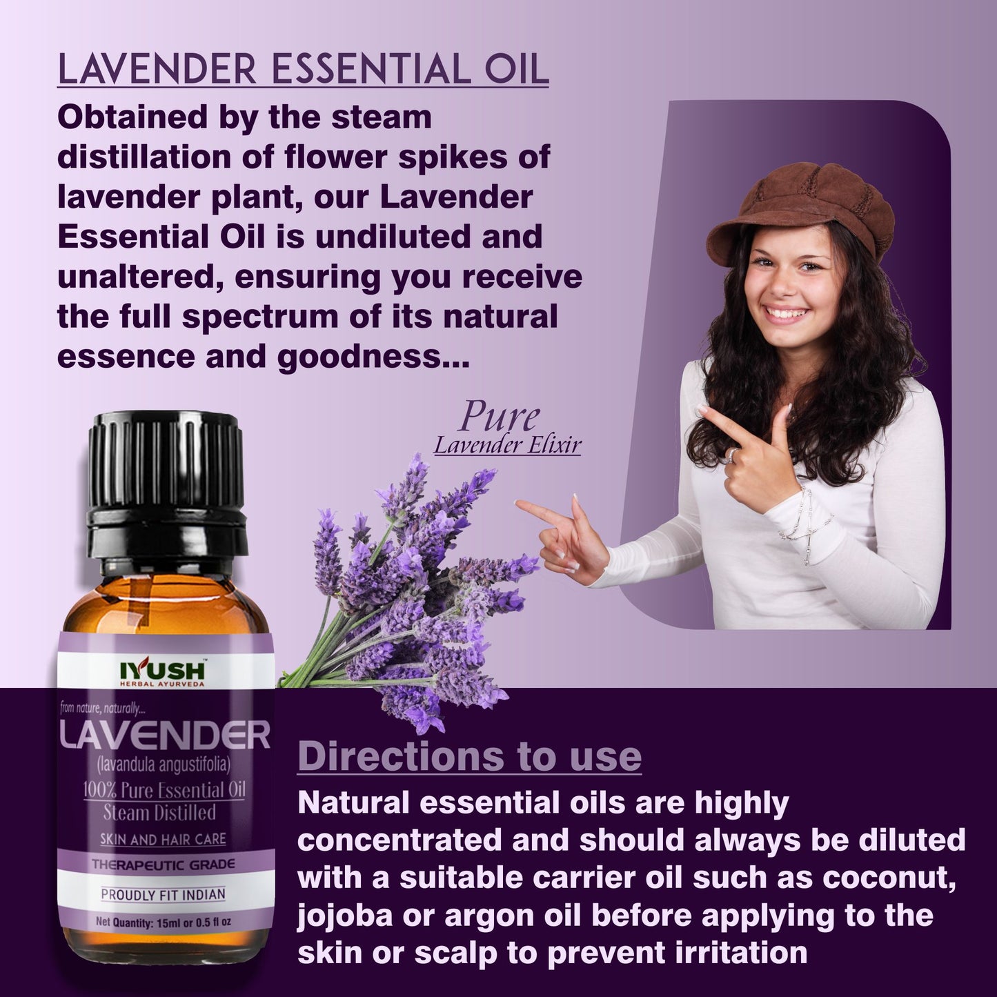 Pure Lavender Essential Oil