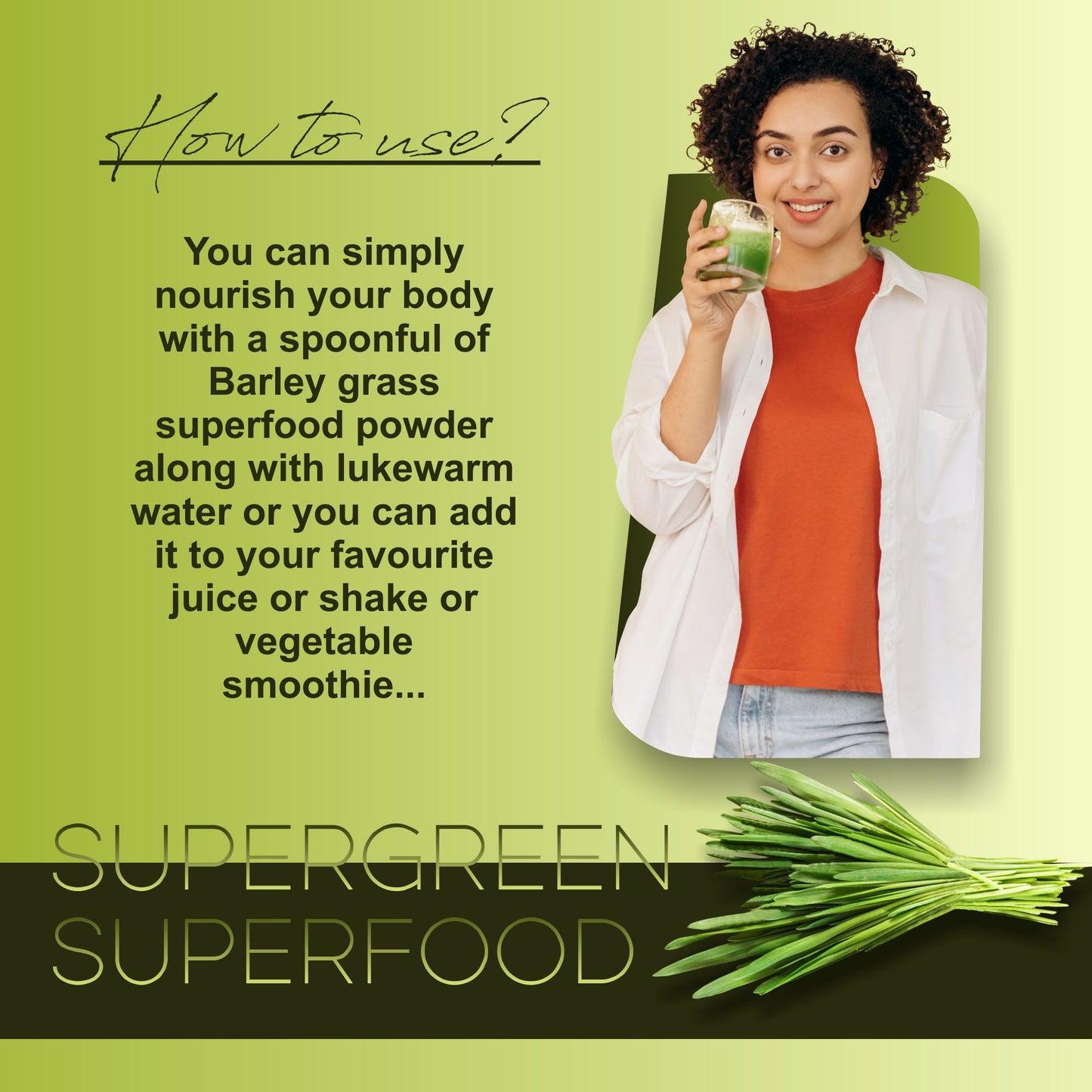 Premium Barley Grass Superfood Powder