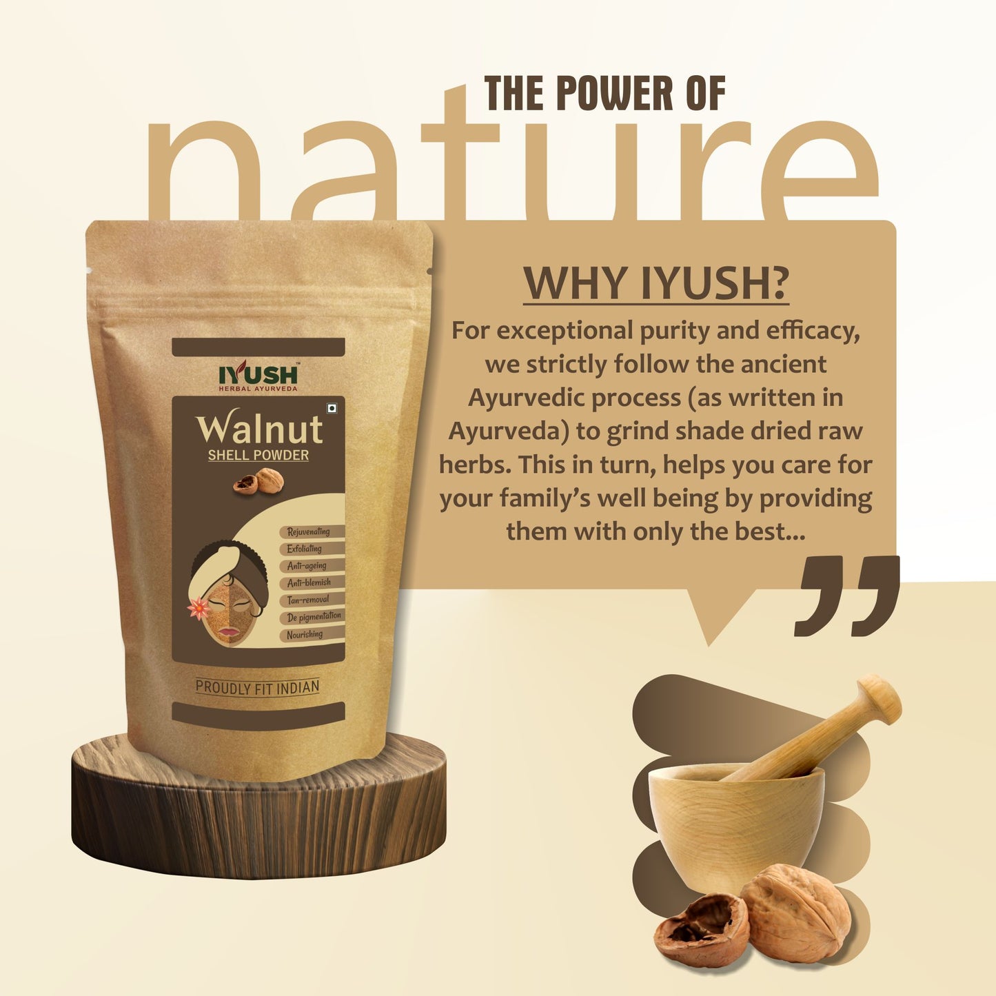 Pure Walnut Shell Powder