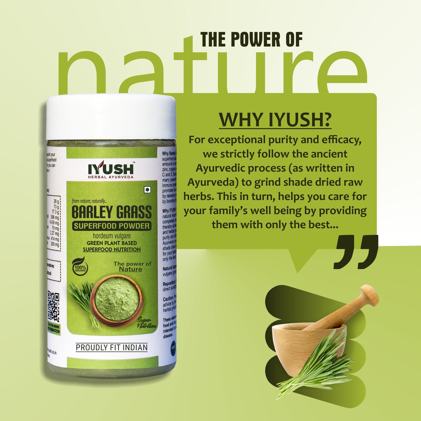 Premium Barley Grass Superfood Powder