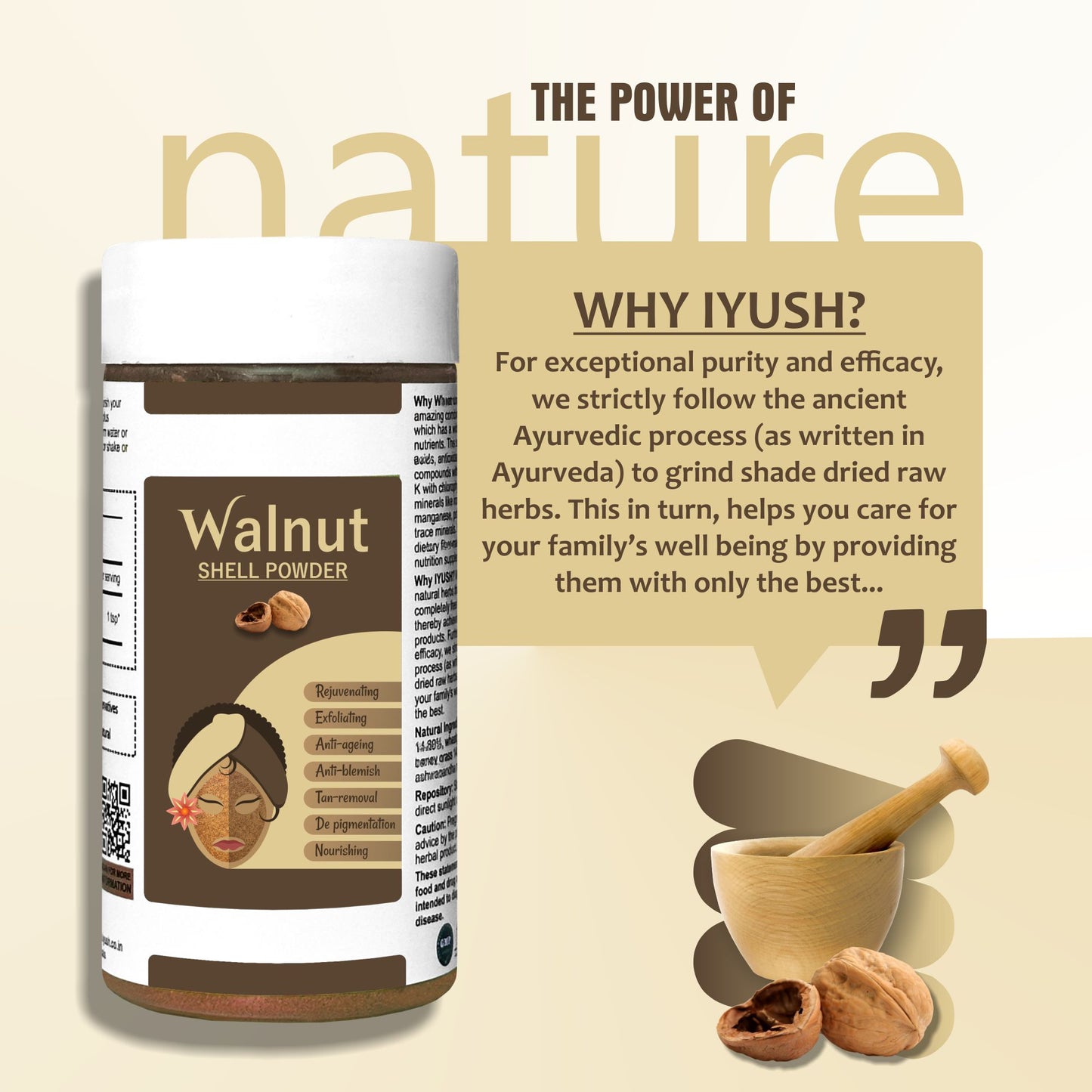 Pure Walnut Shell Powder