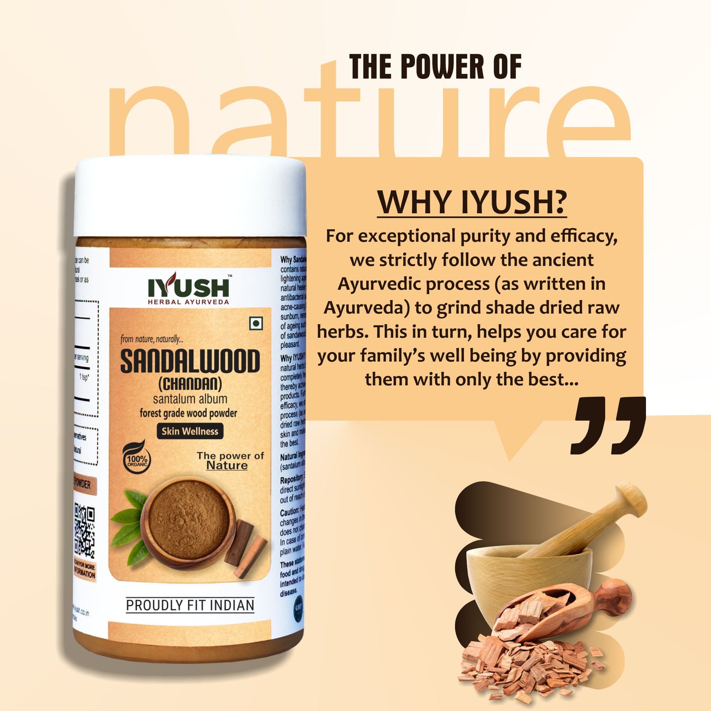 Pure Sandalwood Powder