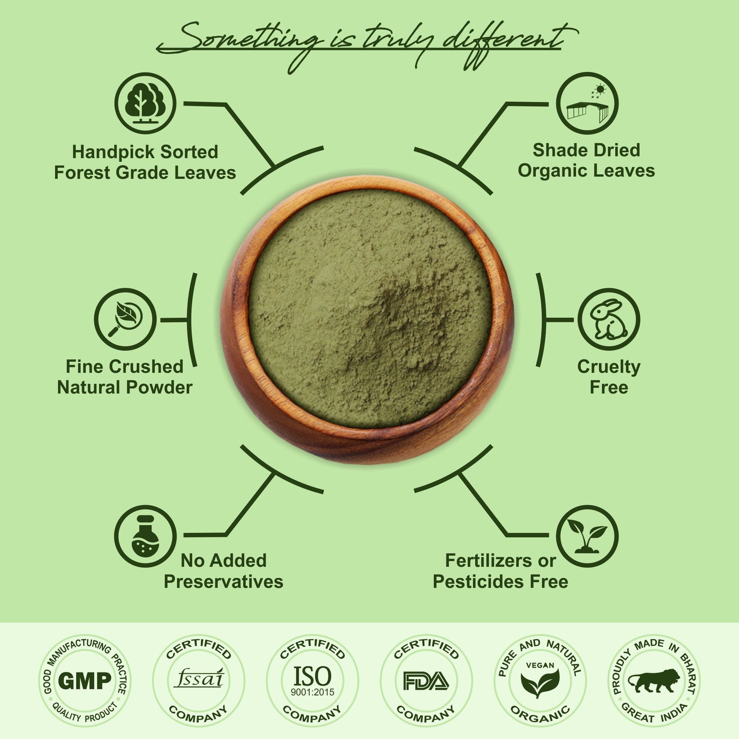 Pure Shankhpushpi Leaf Powder