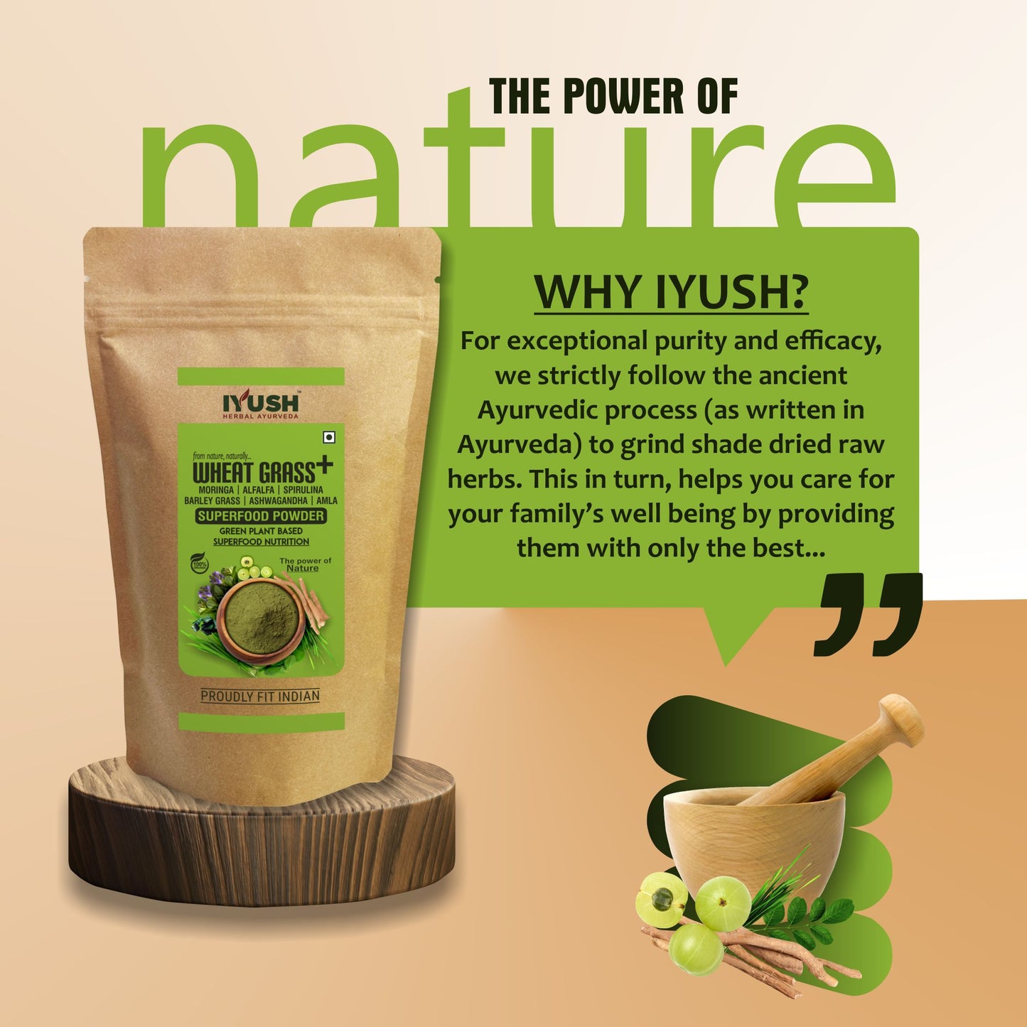 Premium Wheatgrass Plus Powder